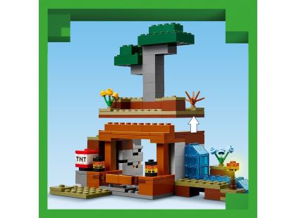 LEGO® Minecraft® 21269 Výprava do dolů a pásovec - Poškozený obal