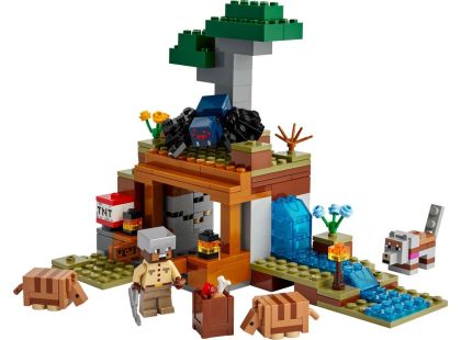 LEGO® Minecraft® 21269 Výprava do dolů a pásovec