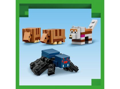 LEGO® Minecraft® 21269 Výprava do dolů a pásovec