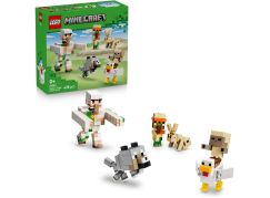 LEGO® Minecraft® 21592 Kuřecí žokej a útok v poušti