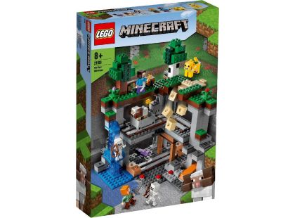 LEGO® Minecraft™ 21169 První dobrodružství  - Poškozený obal