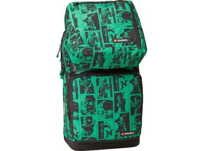LEGO® Ninjago Green Maxi Plus školní batoh, 3dílný set