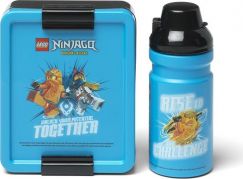 LEGO® Ninjago svačinový set (láhev a box) - modrá