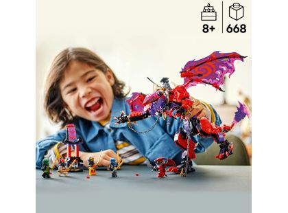 LEGO® NINJAGO® 71832 Drak chaosu Thunderfang