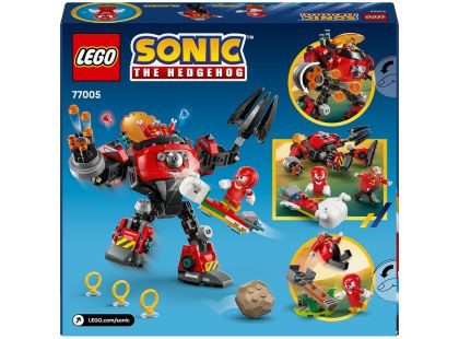 LEGO® Sonic the Hedgehog™ 77005 Knuckles vs. Dr. Eggman: Robotický oblek Egg Crusher