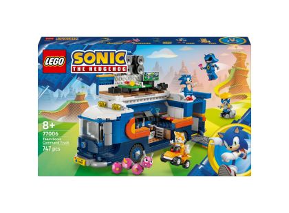 LEGO® Sonic the Hedgehog™ 77006 Velitelské vozidlo týmu Sonic
