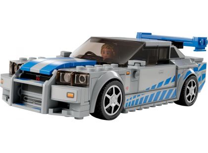 LEGO® Speed Champions 76917 2 Fast 2 Furious Nissan Skyline GT-R (R34) - Poškozený obal