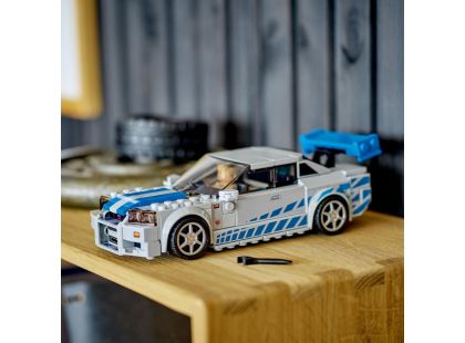 LEGO® Speed Champions 76917 2 Fast 2 Furious Nissan Skyline GT-R (R34) - Poškozený obal