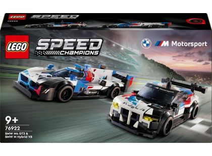 LEGO® Speed Champions 76922 Závodní auta BMW M4 GT3 a BMW M Hybrid V8 - Poškozený obal