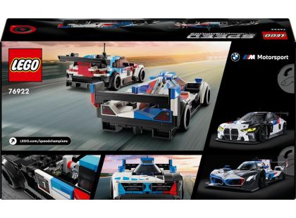LEGO® Speed Champions 76922 Závodní auta BMW M4 GT3 a BMW M Hybrid V8 - Poškozený obal