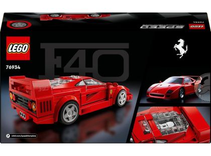 LEGO® Speed Champions 76934 Superauto Ferrari F40 - Poškozený obal