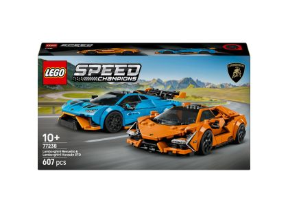LEGO® Speed Champions 77238 Lamborghini Revuelto a Huracán STO