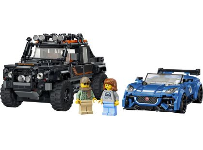 LEGO® Speed Champions 77264 Jaguar Project 7 a Land Rover Defender