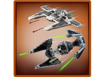 LEGO® Star Wars™ 75348 Mandalorianská stíhačka třídy Fang proti TIE Interceptoru - Poškozený obal