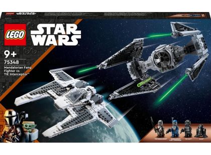 LEGO® Star Wars™ 75348 Mandalorianská stíhačka třídy Fang proti TIE Interceptoru - Poškozený obal