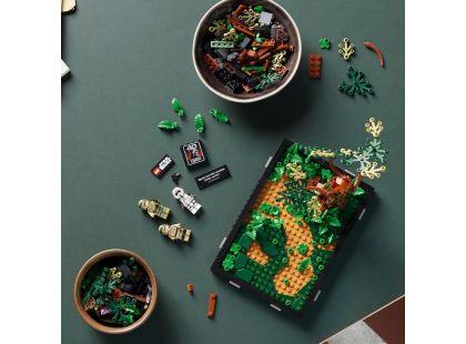 LEGO® Star Wars™ 75353 Honička spídrů na planetě Endor™ diorama - Poškozený obal