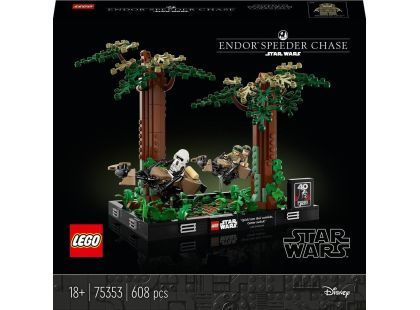 LEGO® Star Wars™ 75353 Honička spídrů na planetě Endor™ diorama - Poškozený obal