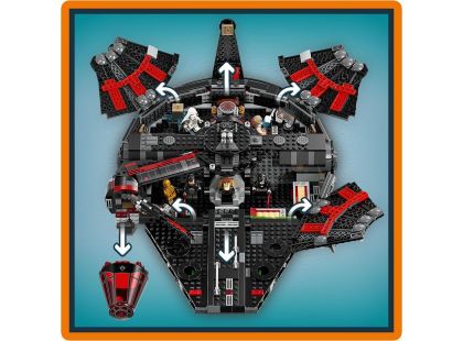 LEGO® Star Wars™ 75389 Temný Falcon - Poškozený obal