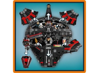 LEGO® Star Wars™ 75389 Temný Falcon