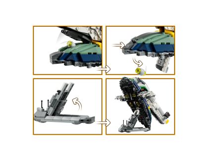 LEGO® Star Wars™ 75433 Jango Fett a jeho hvězdná loď