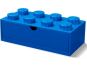 LEGO® stolní box 8 se šuplíky - modrá 2