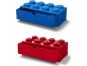 LEGO® stolní box 8 se zásuvkou - červená 4