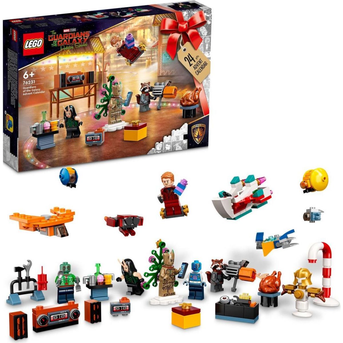 LEGO® Super Heroes 76231 Adventní kalendář Strážci Galaxie - Poškozený obal