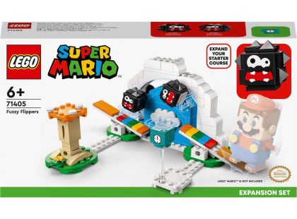 LEGO® Super Mario™ 71405 Fuzzy a ploutve rozšiřující set - Poškozený obal