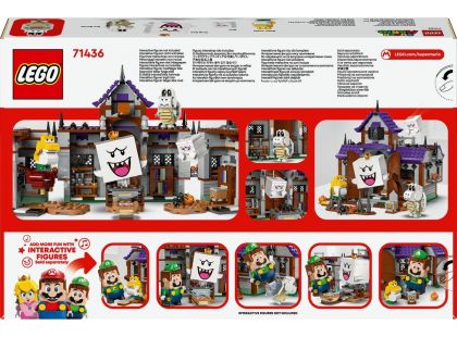 LEGO® Super Mario™ 71436 King Boo a strašidelné sídlo