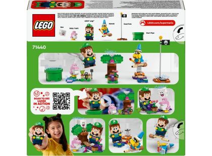 LEGO® Super Mario™ 71440 Interaktivní LEGO® Luigi™ a dobrodružství