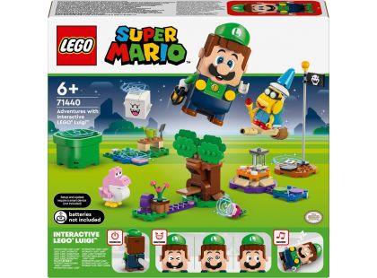 LEGO® Super Mario™ 71440 Interaktivní LEGO® Luigi™ a dobrodružství