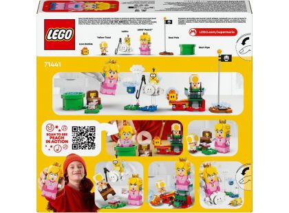 LEGO® Super Mario™ 71441 Interaktivní LEGO® Peach™ a dobrodružství