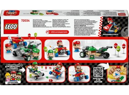 LEGO® Super Mario™ 72034 Mario Kart™ - Baby Mario vs. Baby Luigi