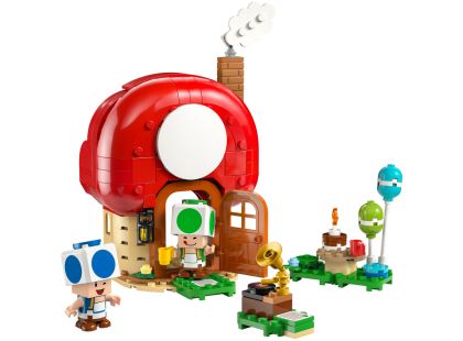 LEGO® Super Mario™ 72041 Toad a párty v jeho domku