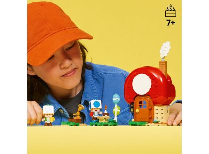 LEGO® Super Mario™ 72041 Toad a párty v jeho domku