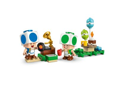 LEGO® Super Mario™ 72041 Toad a párty v jeho domku