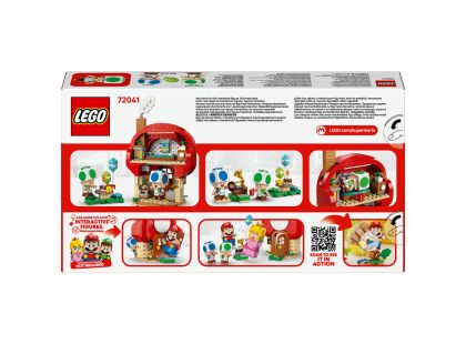 LEGO® Super Mario™ 72041 Toad a párty v jeho domku