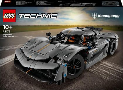 LEGO® Technic 42173 Šedé hyperauto Koenigsegg Jesko Absolut