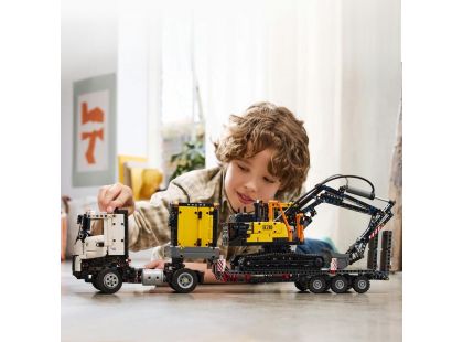 LEGO® Technic 42175 Nákladní auto Volvo FMX a elektrický bagr Volvo EC230