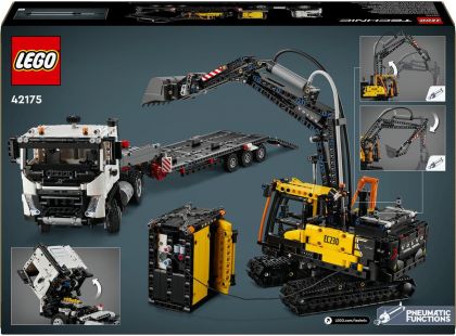 LEGO® Technic 42175 Nákladní auto Volvo FMX a elektrický bagr Volvo EC230