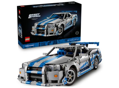 LEGO® Technic 42210 2 Fast 2 Furious Auto Nissan Skyline GT-R (R34) - Poškozený obal