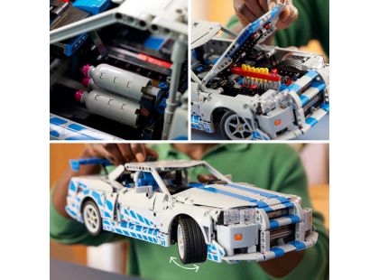 LEGO® Technic 42210 2 Fast 2 Furious Auto Nissan Skyline GT-R (R34) - Poškozený obal