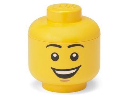 LEGO® úložná hlava (mini) - šťastný chlapec