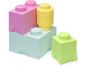 LEGO® úložné boxy Multi-Pack 4 ks - pastelové 2
