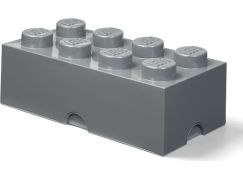 LEGO® Úložný box 25 x 50 x 18 cm - Tmavě šedá - Poškozený obal
