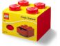 LEGO® úložný box 4 se šuplíky - červená 2