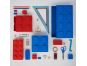 LEGO® úložný box 4 se šuplíky - modrá 4