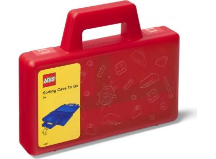 LEGO® úložný box TO-GO - červená