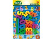 Lena Magnetické číslice 36 ks - Poškozený obal