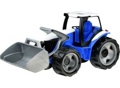 Lena Traktor se lžící modro šedý hnědý kartón